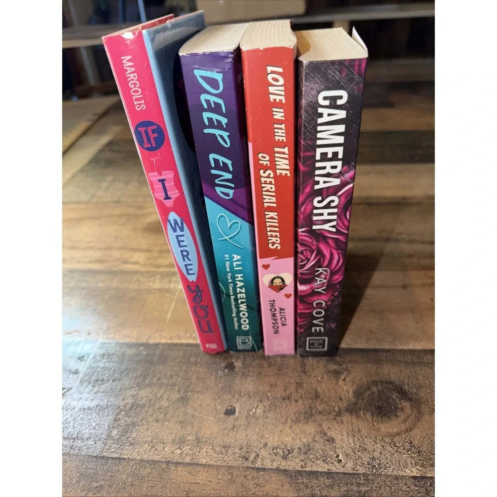 4 Romance & YA Book Bundle: Ali Hazelwood Deep End, Kay Cove, Leslie Margolis